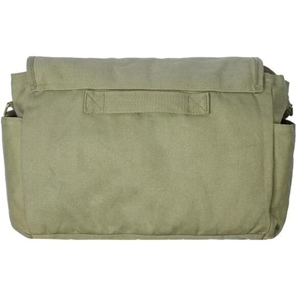Classic Messenger Bag - Vintage Canvas Shoulder Bag for All-Purpose Use - Picture 3 of 6